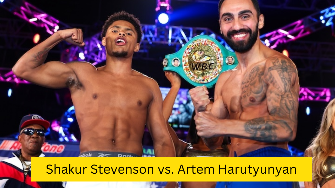 Shakur Stevenson vs. Artem Harutyunyan