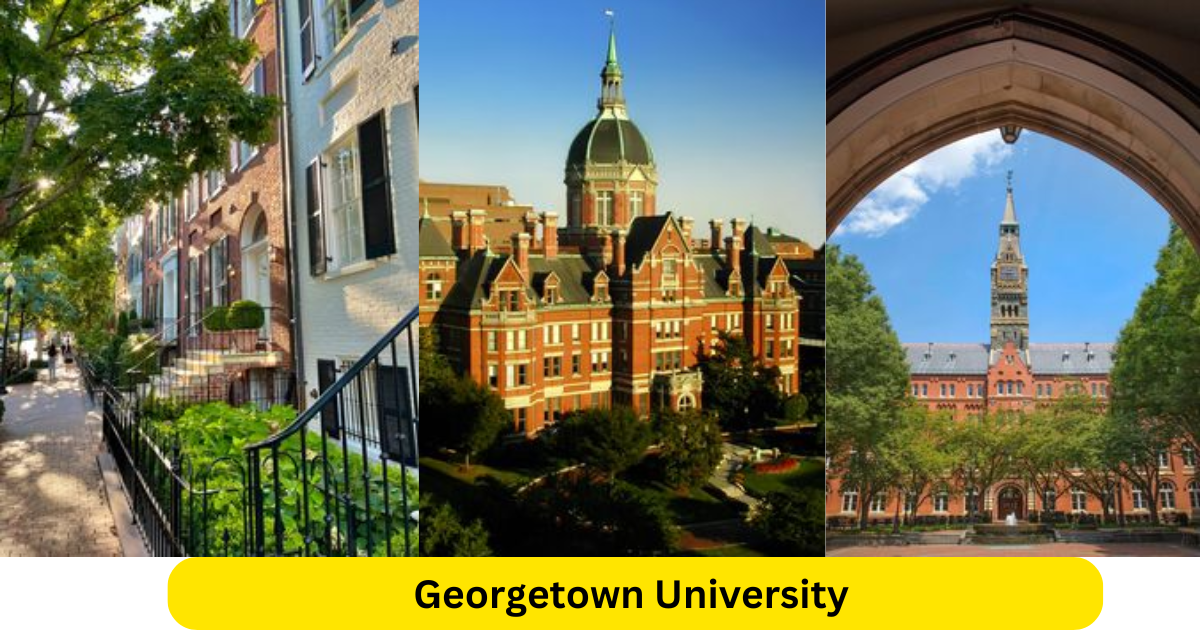 Georgetown University: A Hub of Excellence and Global Leadership